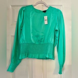Ann Taylor Elegant Green Women's Top